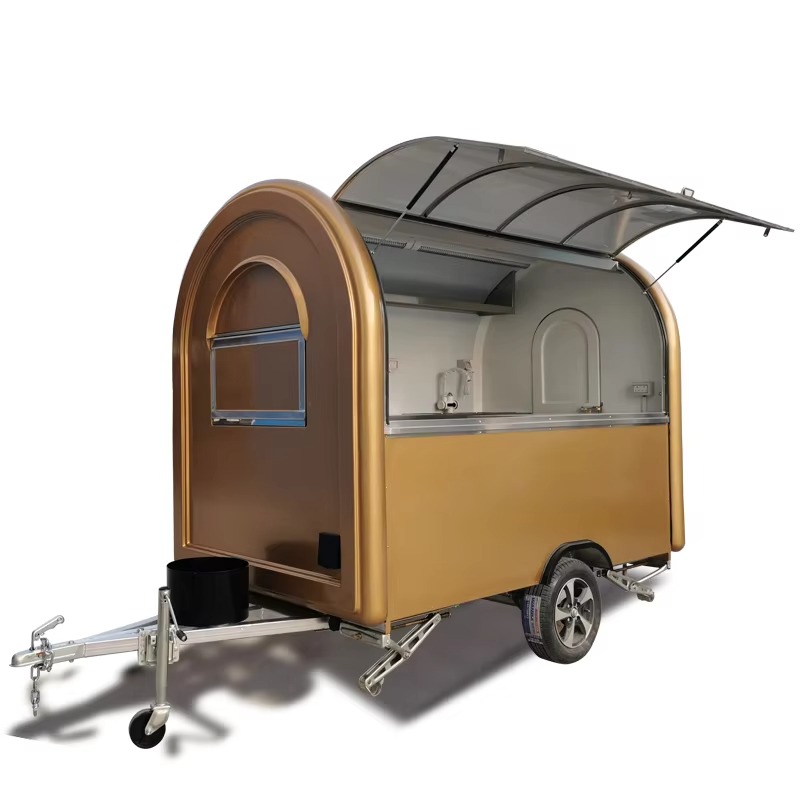 Food Truck With Snacks - Carrinhos de Comida Móveis, Trailers de