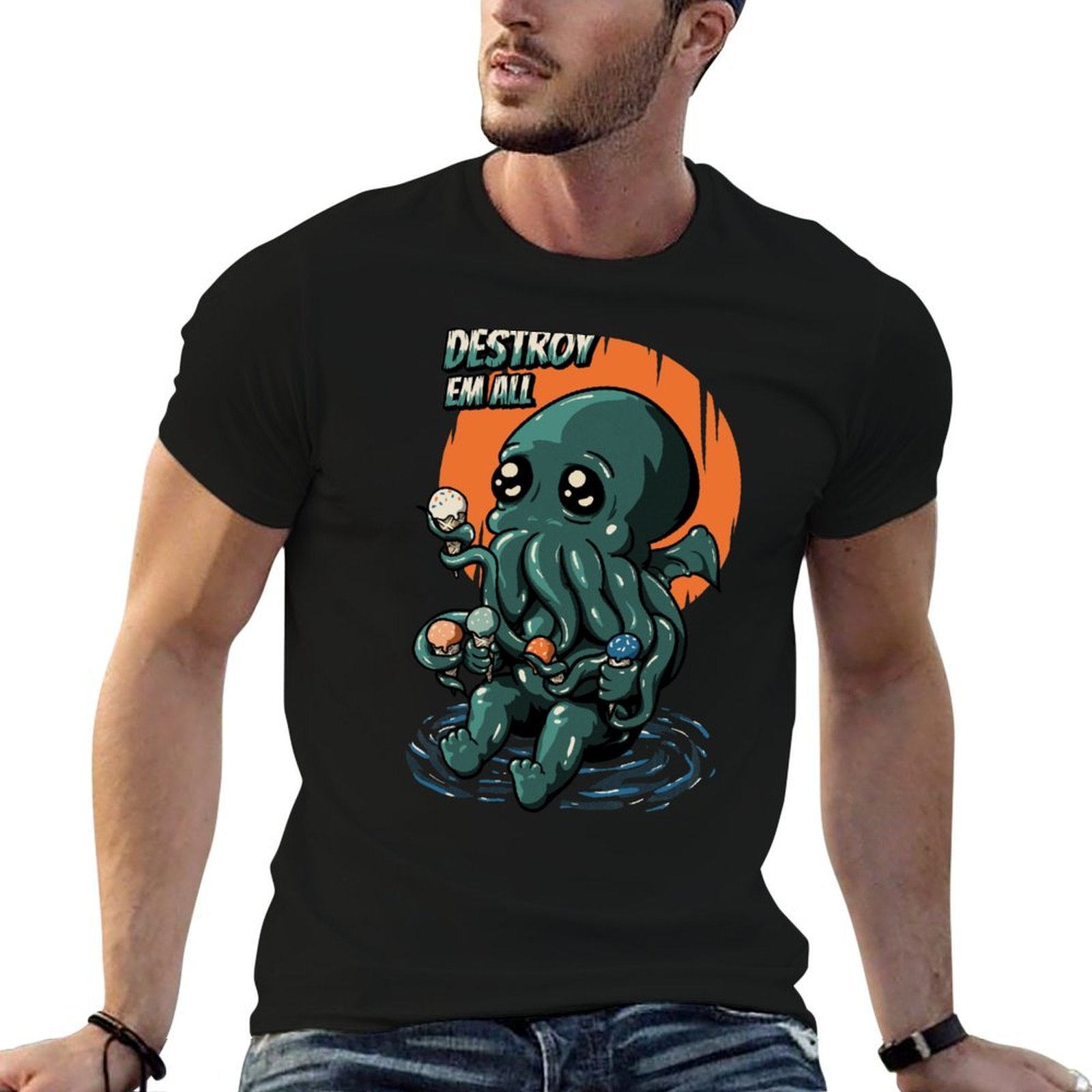 Food Dye Snacks - T-Shirt Tie Dye Infantil Engraçada com