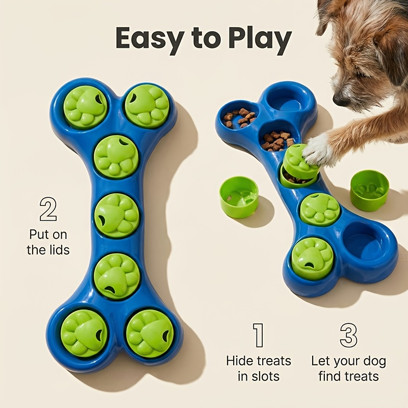 Food Snacks Game - Brinquedo para Cães Alimentador Lento em