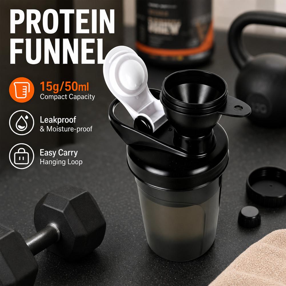 Protein Bar Box - Funil de Plástico PP para Proteína