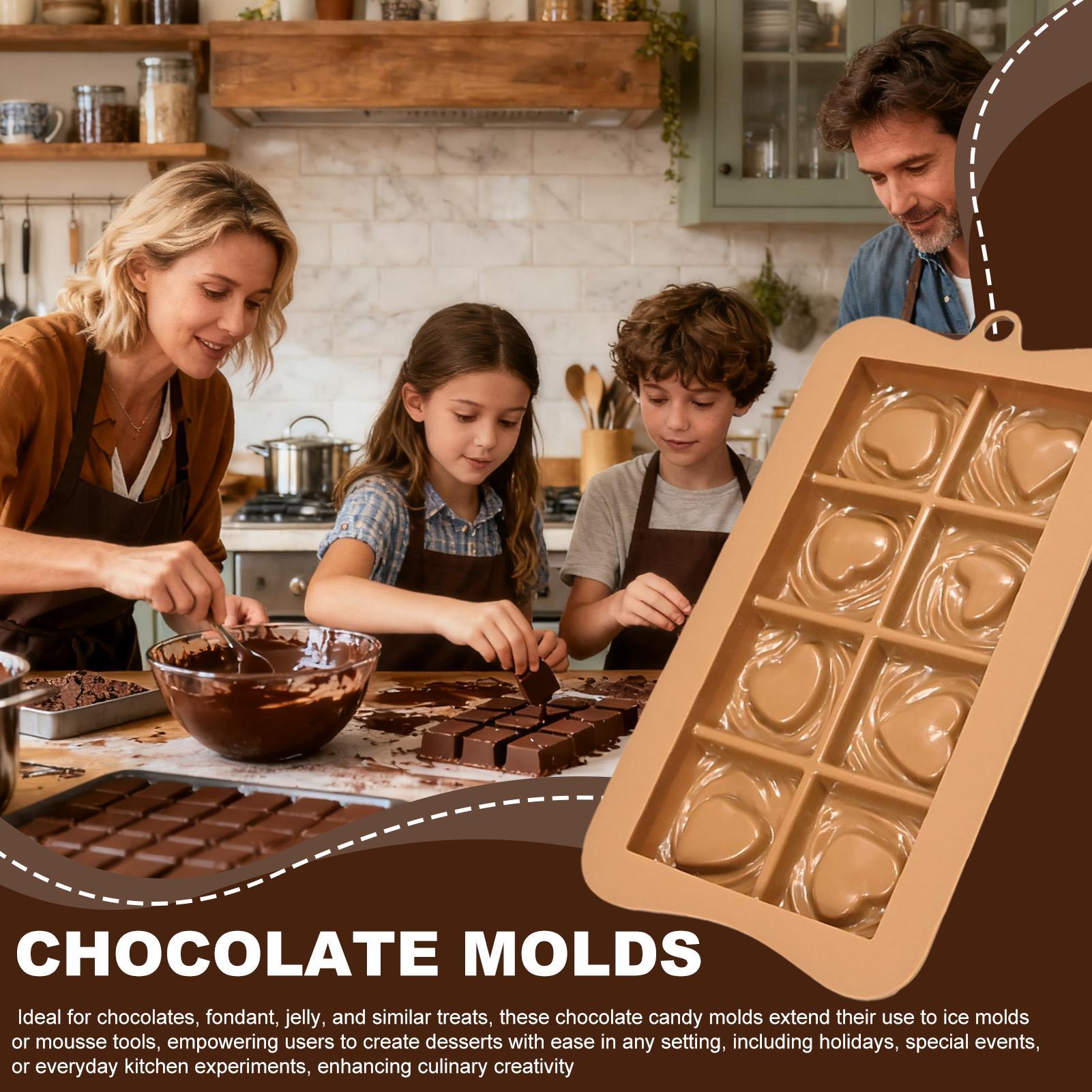 Food Snacks With Protein - Moldes para Barras de Chocolate em