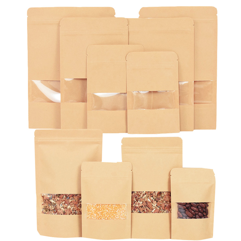 Food Snacks For Party - 20/50 pçs sacos de papel kraft