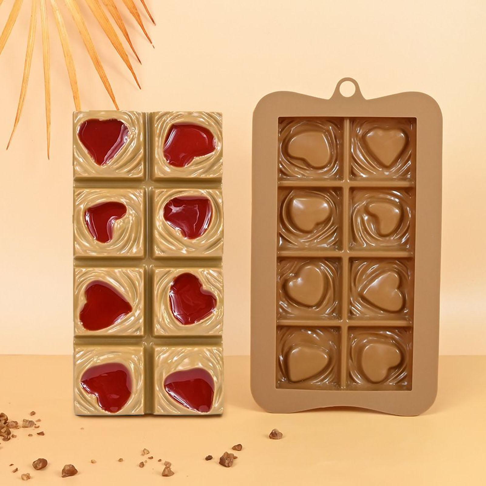Food Snacks With Protein - Moldes para Barras de Chocolate em