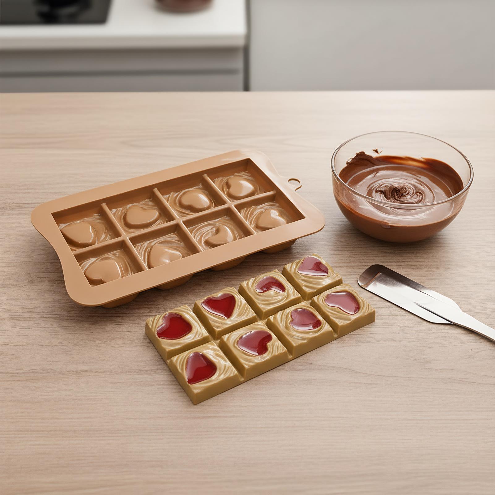 Molde de silicone para barra d - Food Snacks With Protein avaliação e preço