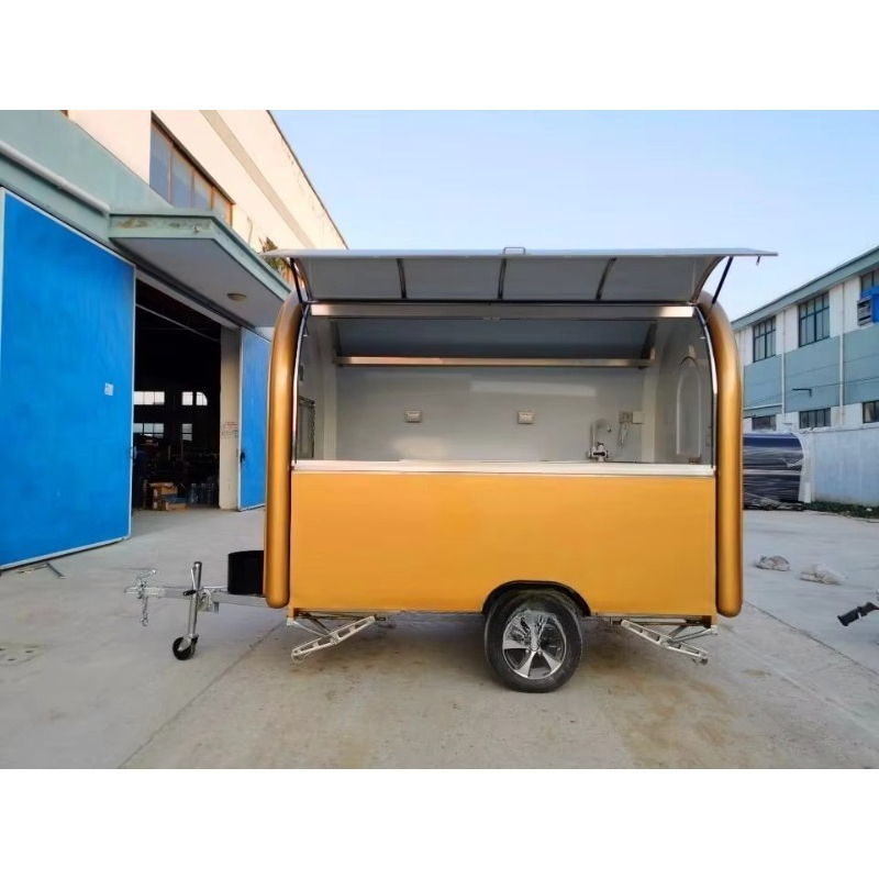 Carrinhos de Comida Móveis, Tr - Food Truck With Snacks avaliação e preço
