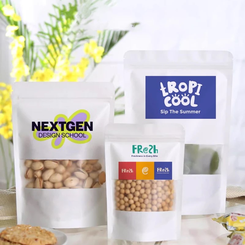 50 Sacos Ziplock Personalizado - Food Snacks For Party avaliação e preço