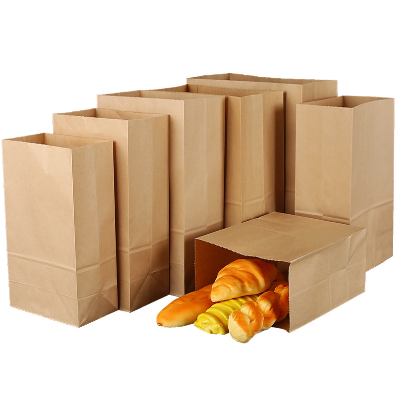 50/100 pçs sacos de papel de a - Food Grocery Snacks avaliação e preço