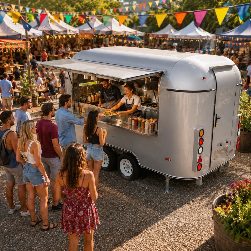 Food Truck Móvel com Cozinha T - Food Truck With Snacks avaliação e preço