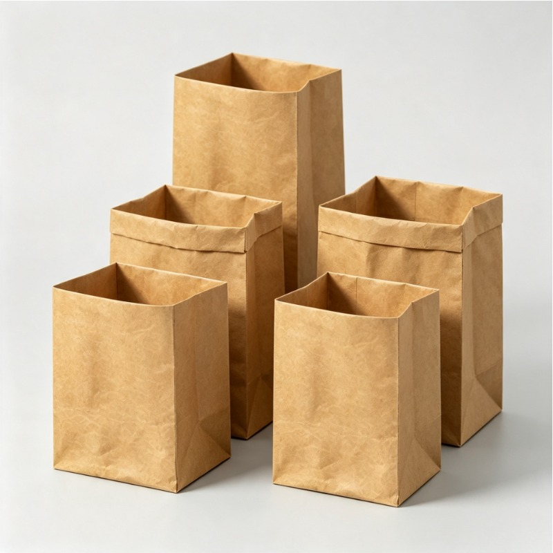 Sacos de Papel Kraft Laváveis, - Food Grocery Snacks avaliação e preço