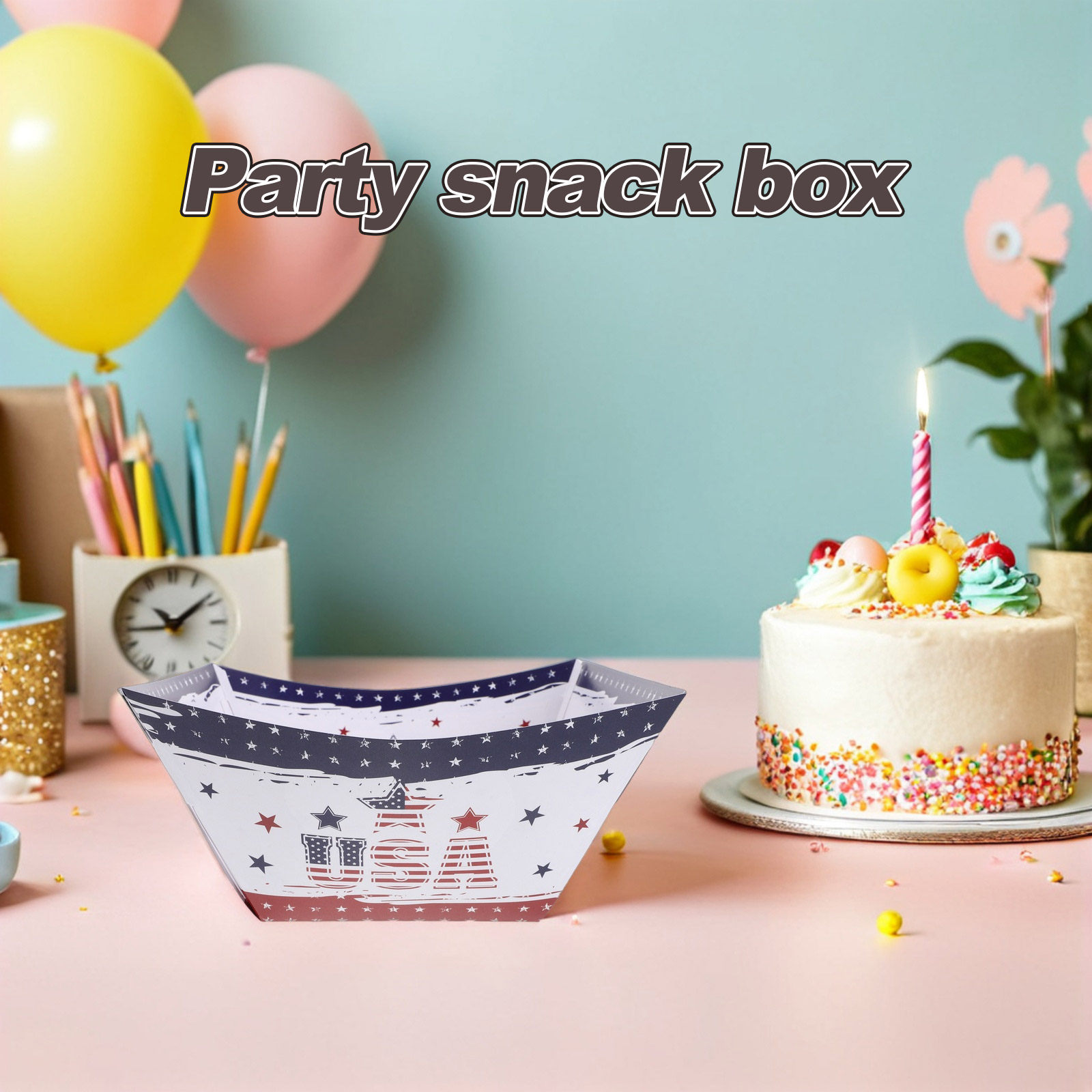 12 Peças Caixas de Lanche para - Food Snacks For Party avaliação e preço