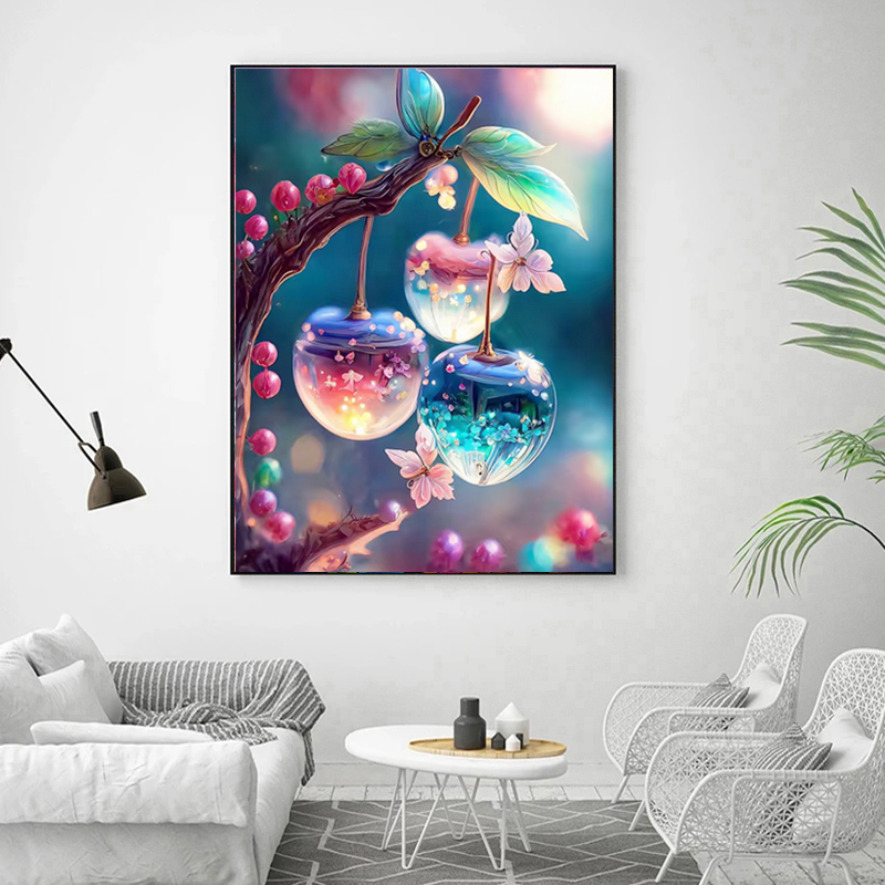 Frutas pintura diamante 5d diy - Fruit Roll Up avaliação e preço