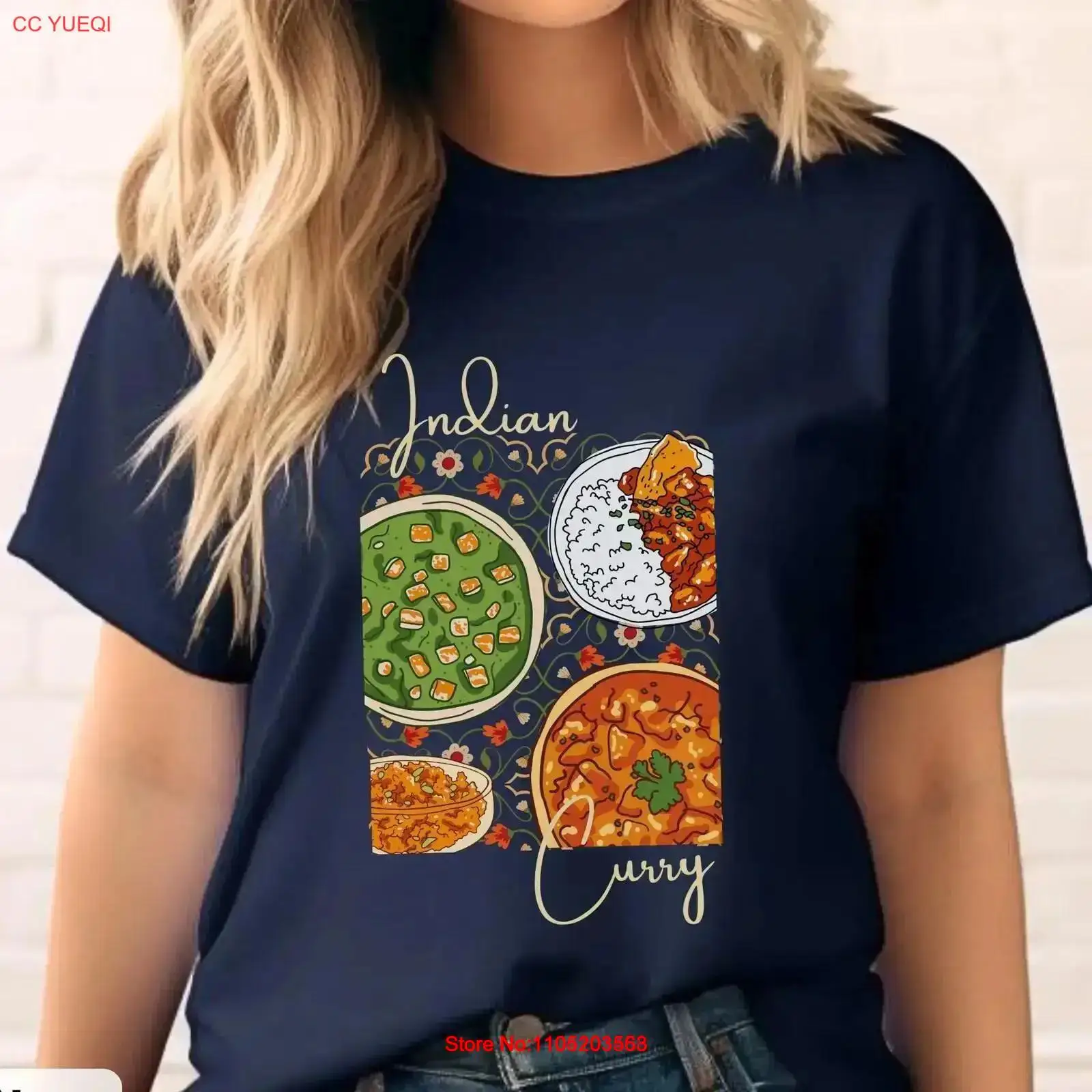 Curry indiano art t camisa man - Food Snacks Indian avaliação e preço