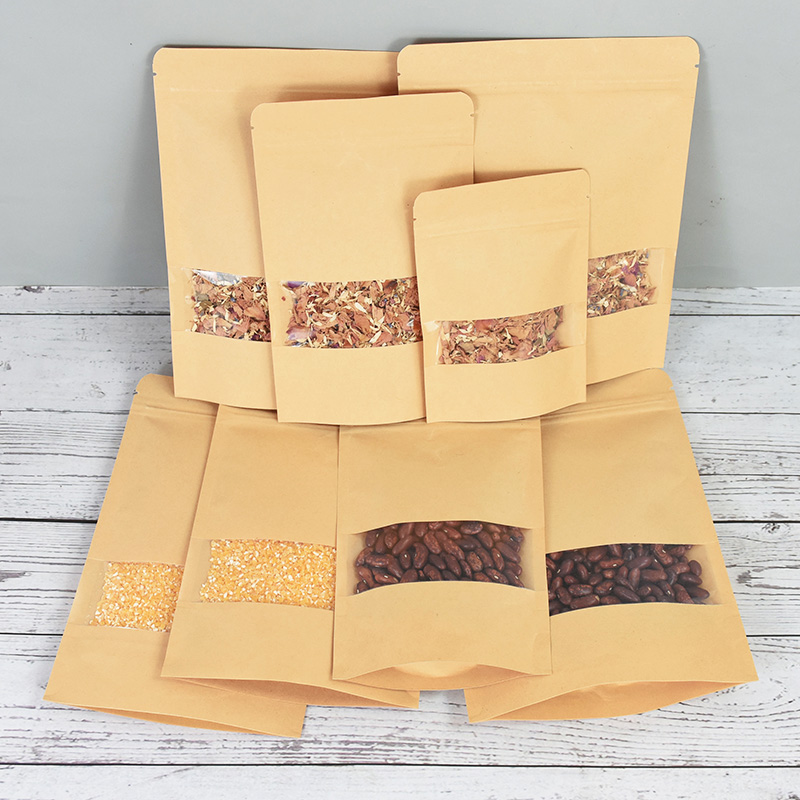 20/50 pçs sacos de papel kraft - Food Snacks For Party avaliação e preço