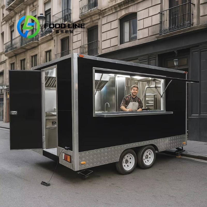 Trailer de Comida Personalizad - Food Truck With Snacks avaliação e preço