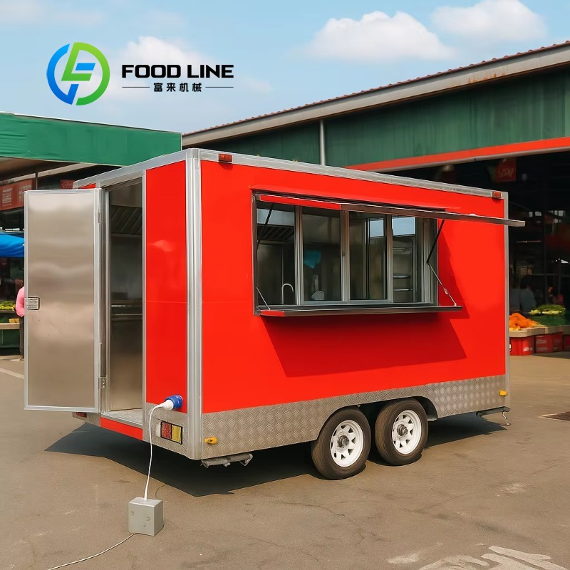 Trailer de Comida Personalizad - Food Truck With Snacks avaliação e preço