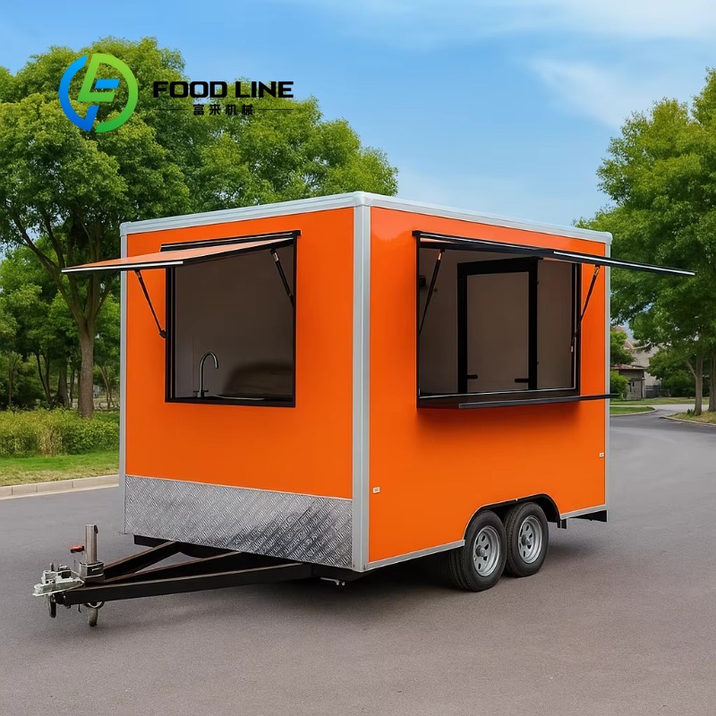 Trailer de Comida Personalizad - Food Truck With Snacks avaliação e preço