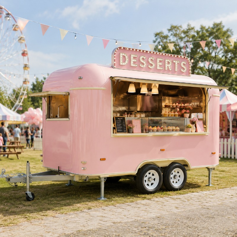 Caminhão de Comida Personaliza - Food Truck With Snacks avaliação e preço