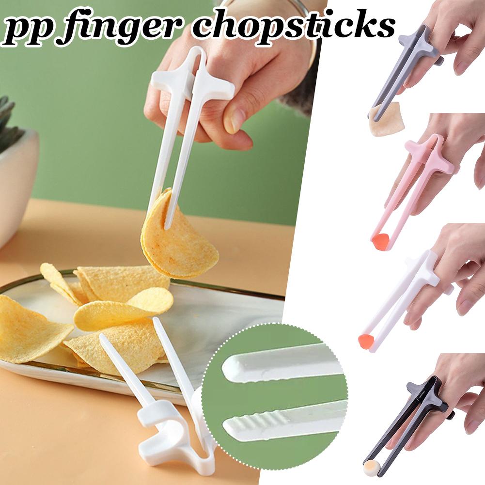 Pinça de Dedo Reutilizável par - Food Snacks Game avaliação e preço