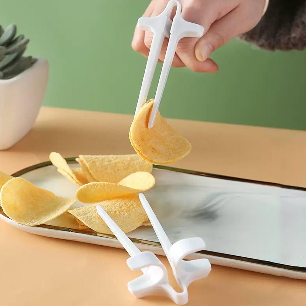 Pinça de Dedo Reutilizável par - Food Snacks Game avaliação e preço