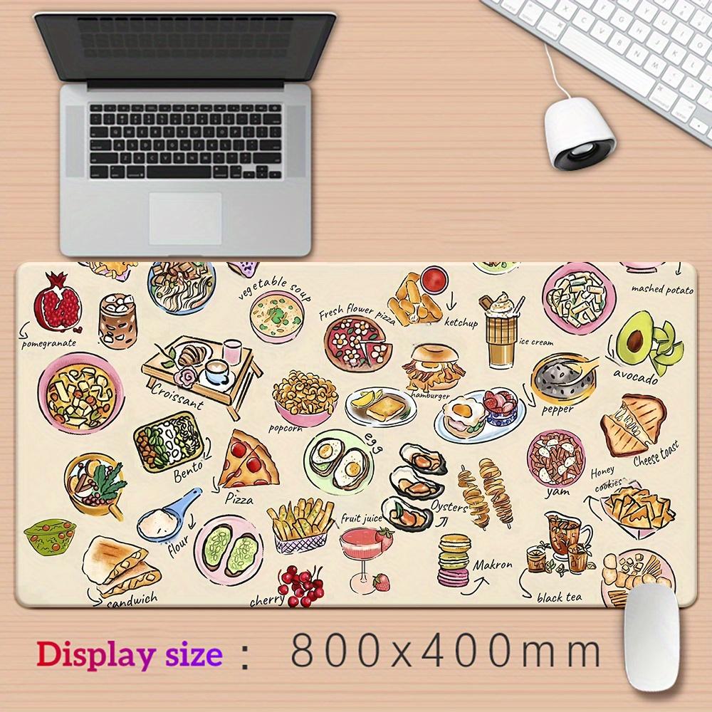 Mouse Pad Grande XXL com Estam - Food Snacks Game avaliação e preço