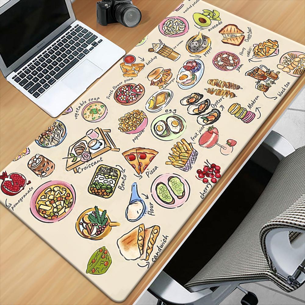 Mouse Pad Grande XXL com Estam - Food Snacks Game avaliação e preço