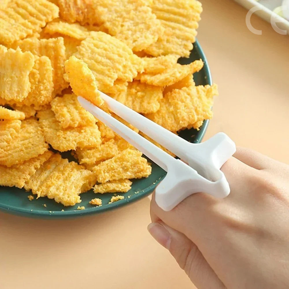 1PC Lazy Fingers Chopsticks -  - Food Snacks Game avaliação e preço