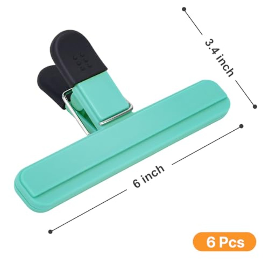 Pacote com 6 Clips para Sacos, - Food Snacks At Home avaliação e preço