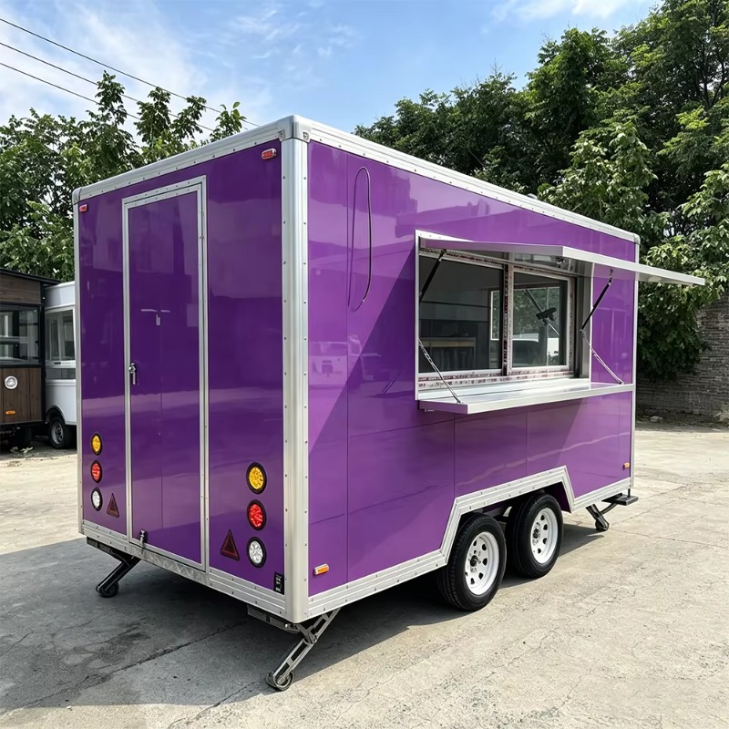 Trailer Moderno para Catering  - Food Truck With Snacks avaliação e preço