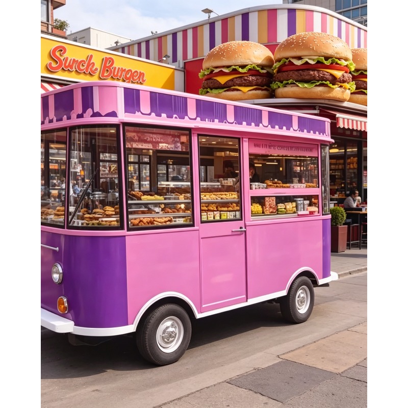 Caminhão de Comida Multifuncio - Food Truck With Snacks avaliação e preço
