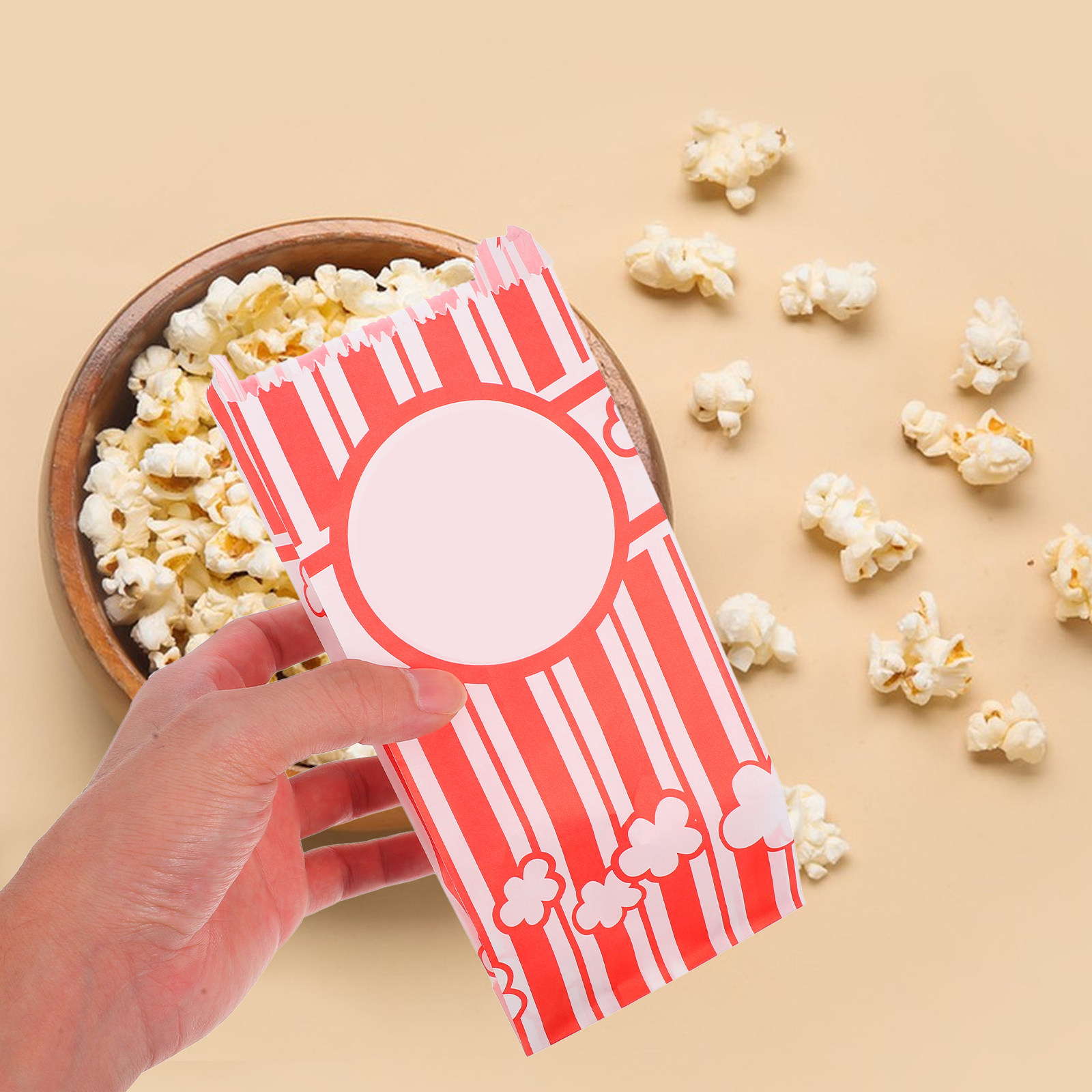 30 Sacos de Pipoca à Prova de  - Food Snacks For Party avaliação e preço
