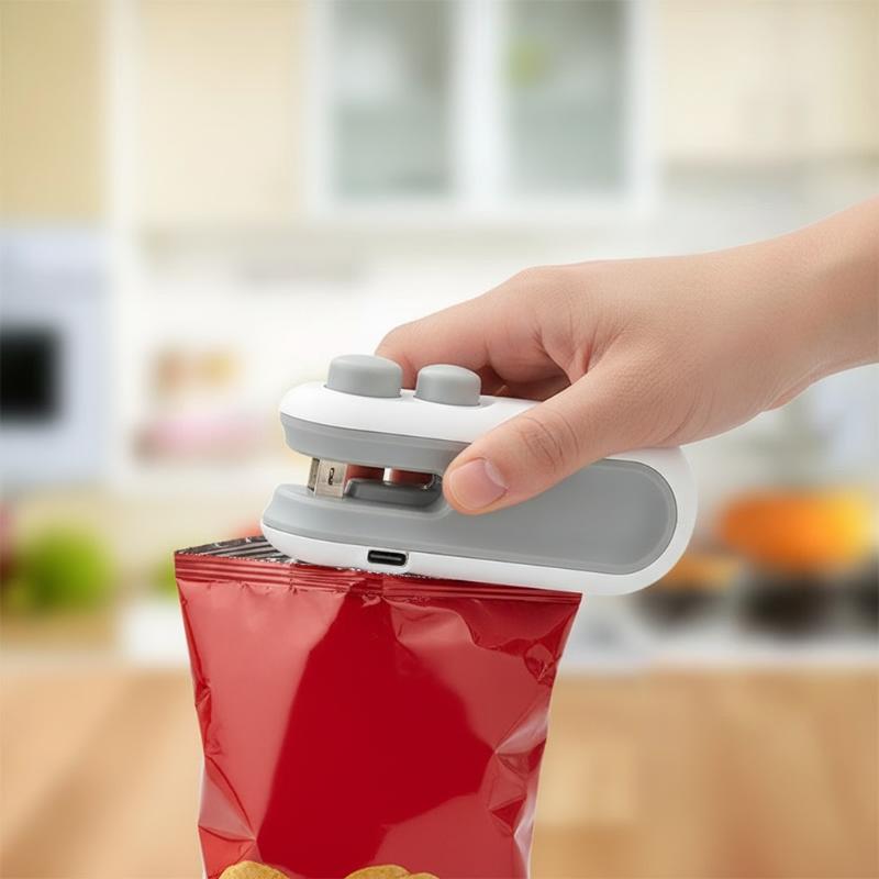 Mini Selador Térmico Portátil  - Food Snacks At Home avaliação e preço