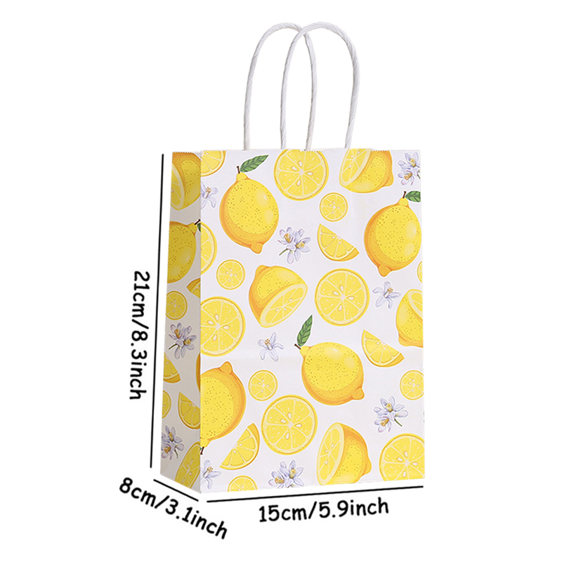 6 pçs verão tropical olá limão - Food Snacks For Party avaliação e preço