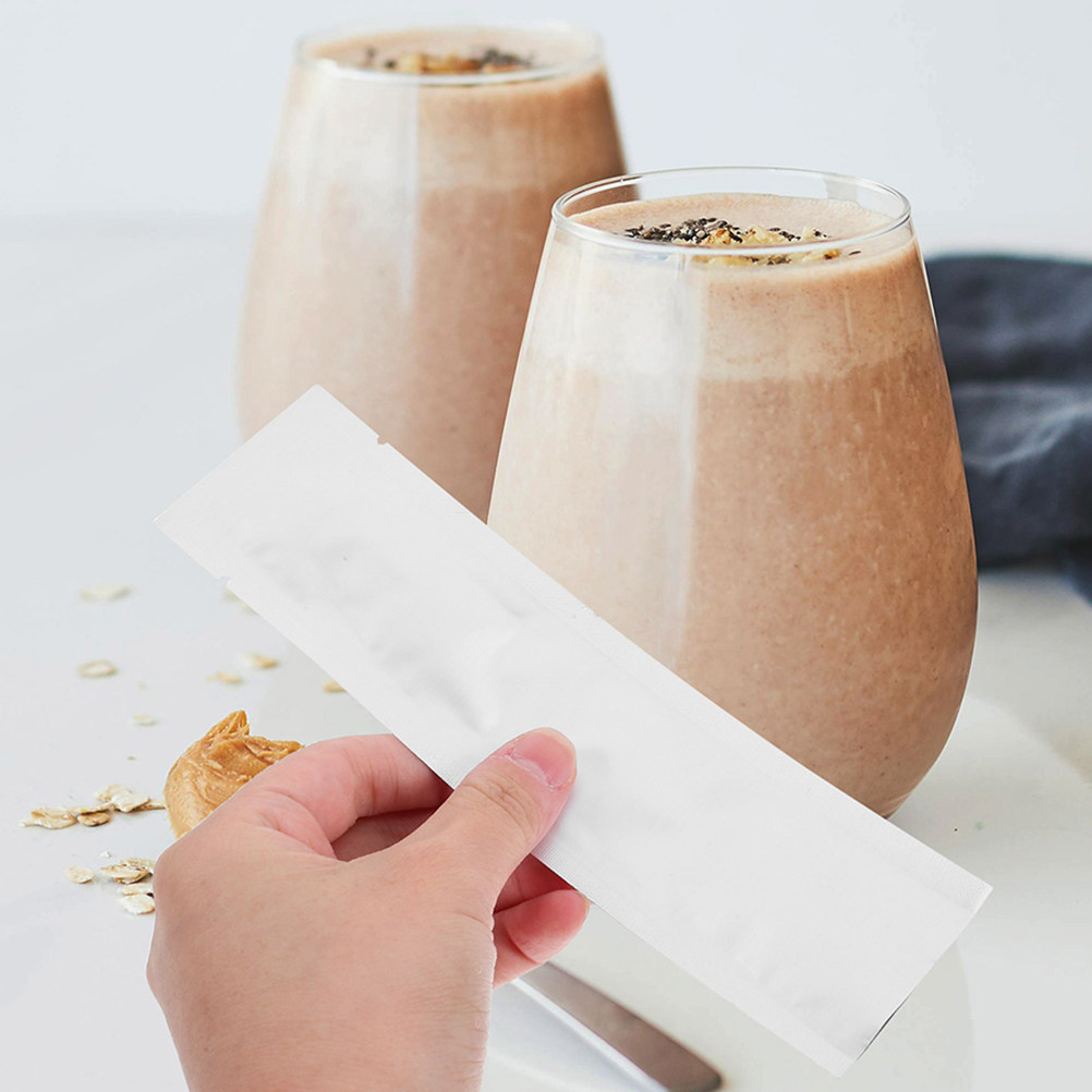 100 Sacos de Alumínio Seláveis - Food Snacks With Protein avaliação e preço