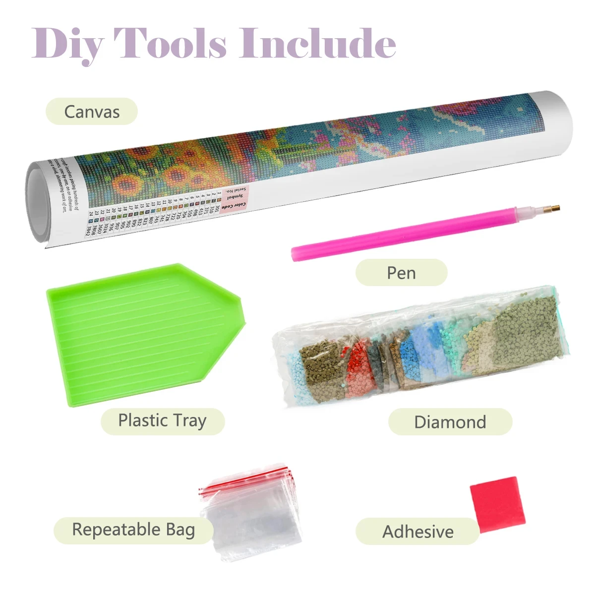 Kit de Pintura Diamante 5D DIY - Fruit Roll Up avaliação e preço